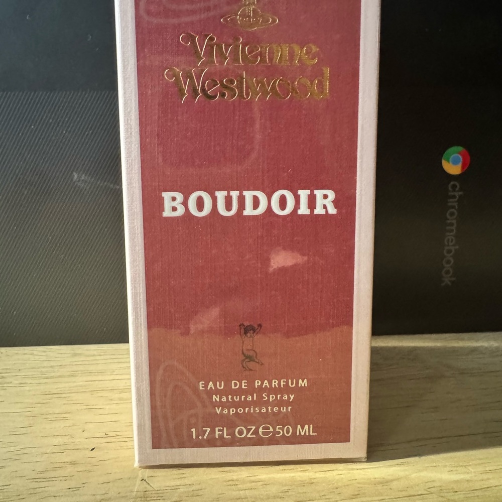 New Vivienne Westwood Boudoir Pink and Gold Perfume Box